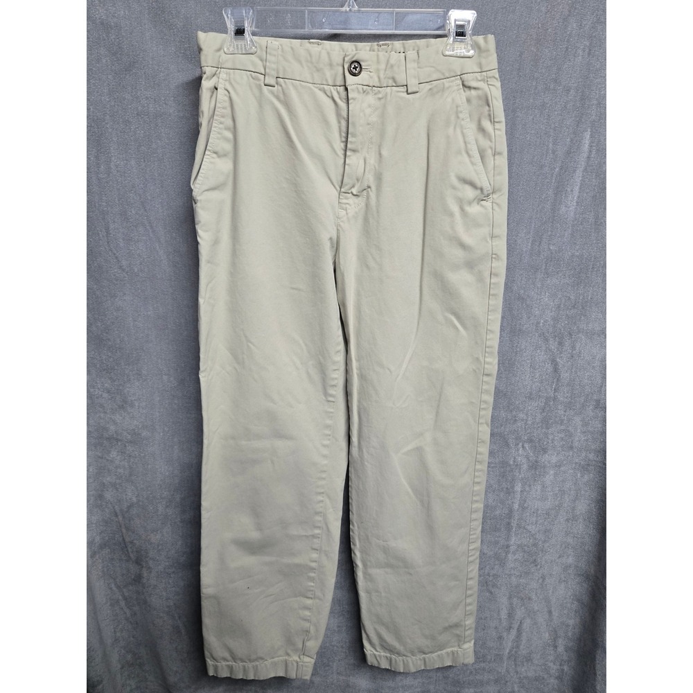 Brooks Brothers Clark Fit Chinos Mens 29x30 Khaki Beige Cotton Twill Pants